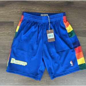 Mitchell & Ness Denver Nuggets Swingman Shorts Men’s Sz M NBA Hardwood Classics